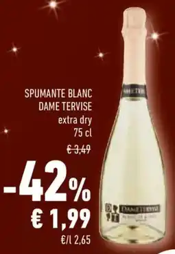 Conad Spumante blanc DAME TERVISE offerta