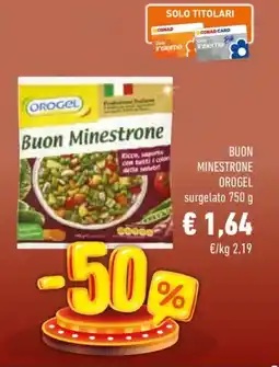 Conad Buon minestrone OROGEL offerta