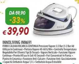 Galassia INNOLIVING INN691 FERRO CALDAIA RICARICA CONTINUA offerta