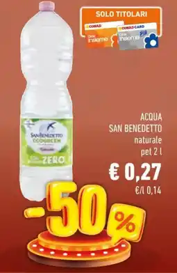 Conad Acqua SAN BENEDETTO offerta