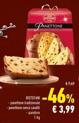 Conad BESTEFANT panettone tradizionale - panettone senza canditi offerta