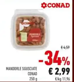Conad Mandorle sgusciate CONAD offerta