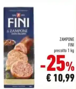 Conad Zampone FINI offerta