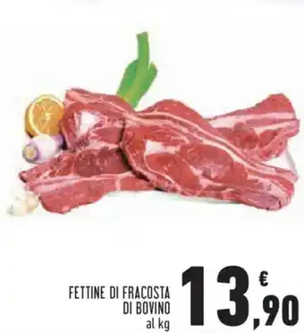 Fettine di fracosta di bovino