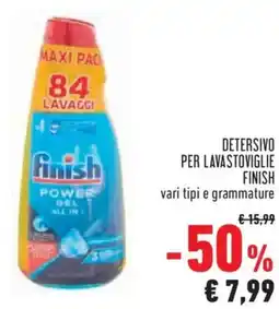 Conad Detersivo per lavastoviglie FINISH offerta