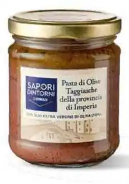 Spazio Conad Pasta di olive Taggiasche della provincia di Imperia Sapori&Dintorni Conad con olio extravergine di oliva offerta