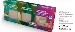 Spazio Conad Cofanetto tris di Pecorino Toscano DOP Busti offerta
