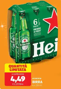 ALDI Heineken birra offerta
