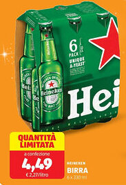 ALDI Heineken birra offerta