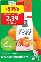 ALDI I colori del sapore arance bionde offerta