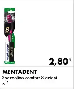 Iper Tosano MENTADENT Spazzolino comfort 8 azioni offerta