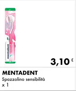 Iper Tosano MENTADENT Spazzolino sensibilità offerta