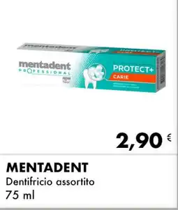 Iper Tosano MENTADENT Dentifricio assortito offerta