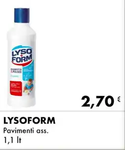 Iper Tosano LYSOFORM Pavimenti ass. offerta