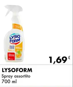 Iper Tosano LYSOFORM Spray assortito offerta