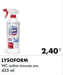 Iper Tosano LYSOFORM WC active mousse ass. offerta