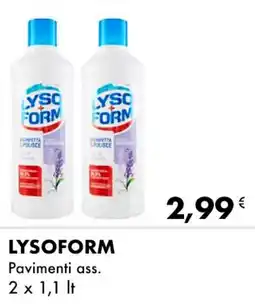 Iper Tosano LYSOFORM Pavimenti ass. offerta