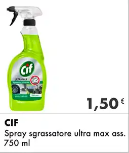 Iper Tosano CIF Spray sgrassatore ultra max ass. offerta