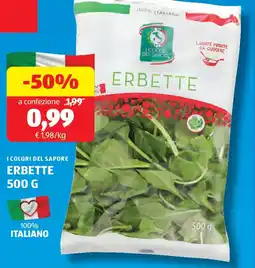 ALDI I colori del sapore erbette offerta
