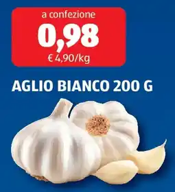 ALDI Aglio bianco offerta