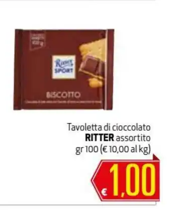 Ritter Tavoletta di cioccolato assortito 100gr