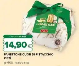 Tigre Panettone cuor di pistacchio PISTÌ offerta