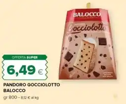 Tigre Pandoro gocciolotto BALOCCO offerta