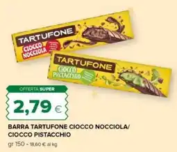 Tigre Barra tartufone ciocco nocciola/ ciocco pistacchio offerta