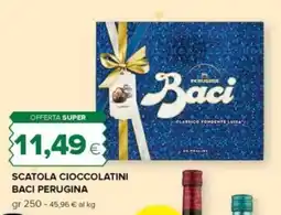 Tigre Scatola cioccolatini baci perugina offerta