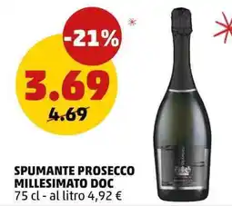 PENNY Spumante prosecco millesimato DOC offerta