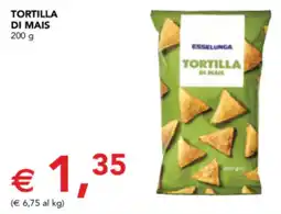 Esselunga Tortilla di mais offerta