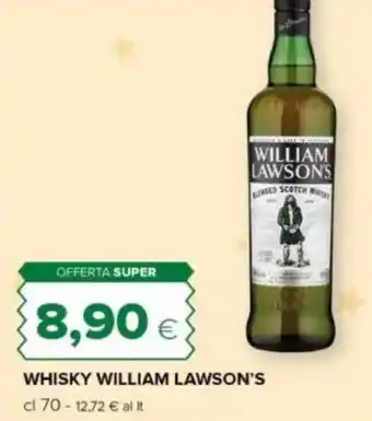 Tigre Whisky WILLIAM LAWSON'S offerta