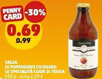 Salsa di pomodoro ciliegino LE SPECIALITÀ CUOR DI TERRA