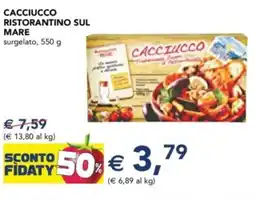 Esselunga Cacciucco RISTORANTINO SUL MARE offerta