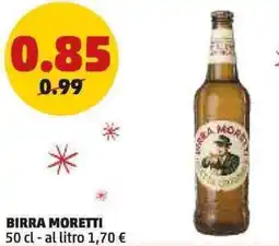 PENNY Birra MORETTI offerta