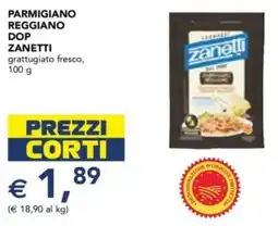Esselunga Parmigiano reggiano dop ZANETTI offerta