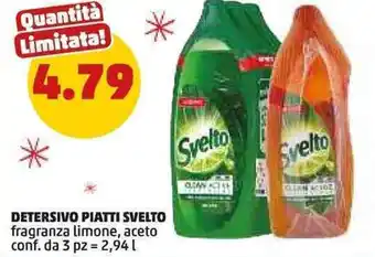 Detersivo piatti SVELTO