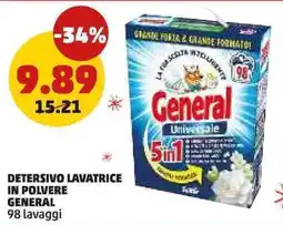 PENNY Detersivo lavatrice in polvere GENERAL offerta