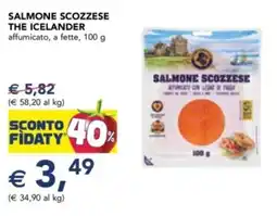 Esselunga Salmone scozzese THE ICELANDER offerta