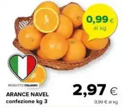 Tigre Arance navel offerta