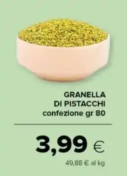 Tigre Granella di pistacchi offerta