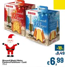 Qui Discount Momenti Magici Maina Pandoro/Panettone + Canti offerta