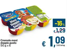 Qui Discount STUFFER Cremolo maxi doppio gusto offerta