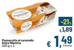 Qui Discount Pannacotta al caramello Dolce Mamma offerta
