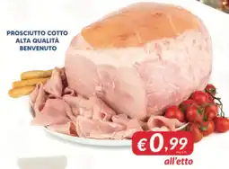 Supermercati Visotto Prosciutto cotto alta qualità benvenuto offerta