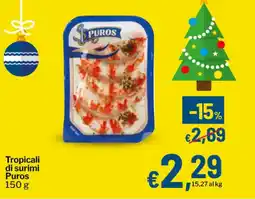 Qui Discount Tropicali di surimi Puros offerta