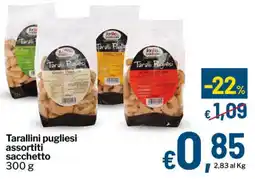 Qui Discount Tarallini pugliesi assortiti sacchetto offerta