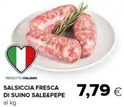 Tigre Salsiccia fresca di suino sale&pepe offerta