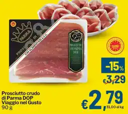 Qui Discount Prosciutto crudo di Parma DOP Viaggio nel Gusto offerta