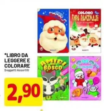 DPiù LIBRO DA LEGGERE E COLORARE offerta